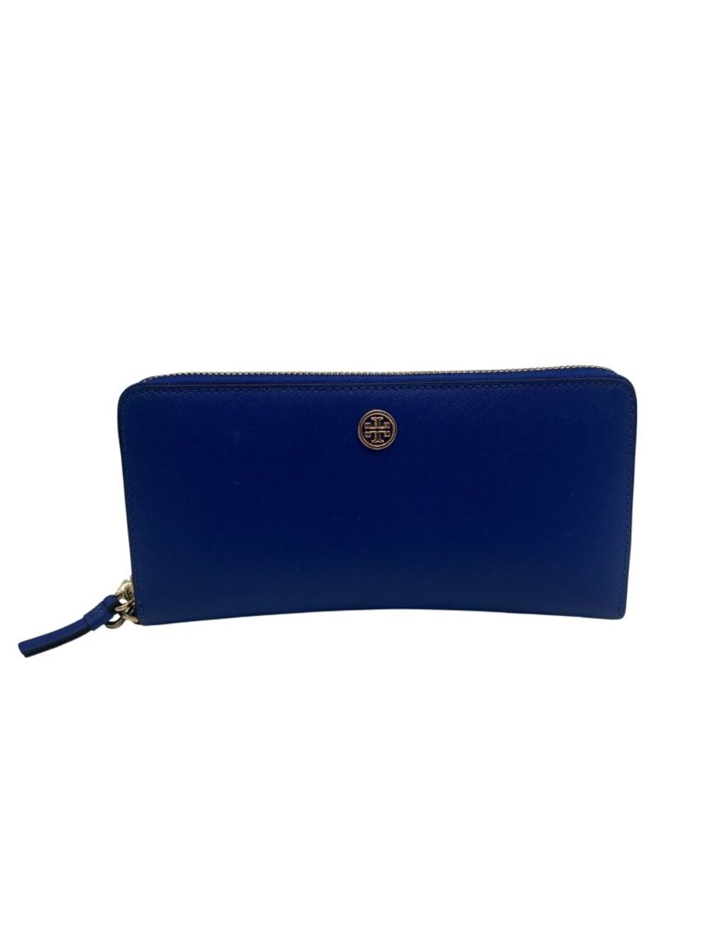 Tory Burch Royal Blue Robinson Continental Wallet